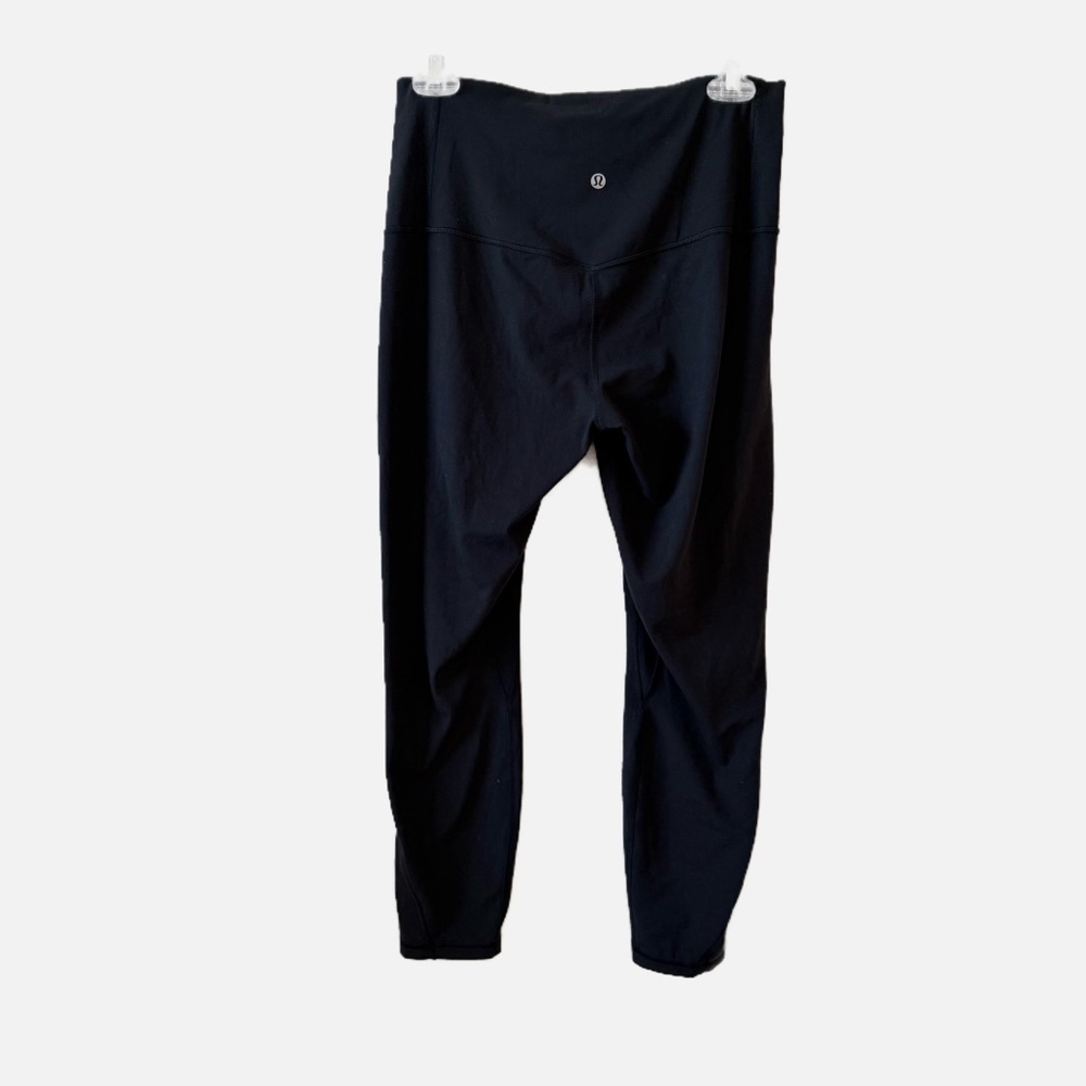 LuluLemon Black High-Waisted Leggings - Picture 3 of 8